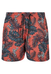 Urban Classics - PATTERN - Kupaće hlače - dark tropical aop Minijatura 1