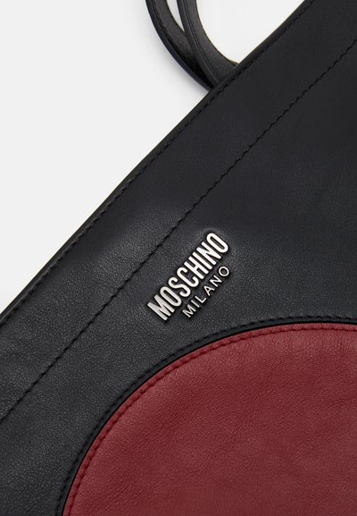 MOSCHINO BORSA TRACOLLA UNISEX - Veľká kabelka - fantasia nero