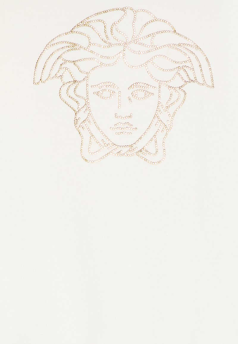 Medusa Versace Baby Onesie Versace BABY BODYSUIT WITH FEET MEDUSA