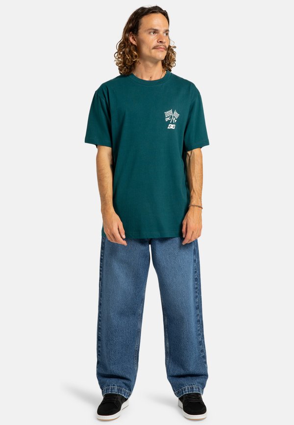 Print T-shirt - btg deep teal3