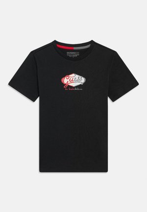 JUNIOR - Μπλουζάκι με στάμπα - jet black