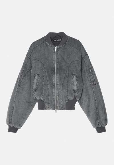 Han Kjøbenhavn WASHED PADDED JACKET - Μπουφάν τύπου bomber - black