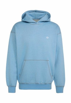 adidas Originals, ADIDAS ORIGINALS TREFOIL ESSENTIALS MELANGE LOOSE HOODIE - Kapuzenpullover - light blue mel