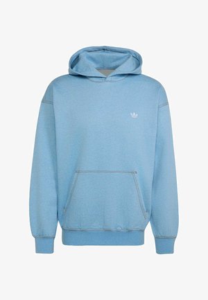 adidas Originals, ADIDAS ORIGINALS TREFOIL ESSENTIALS MELANGE LOOSE HOODIE - Kapuzenpullover - light blue mel