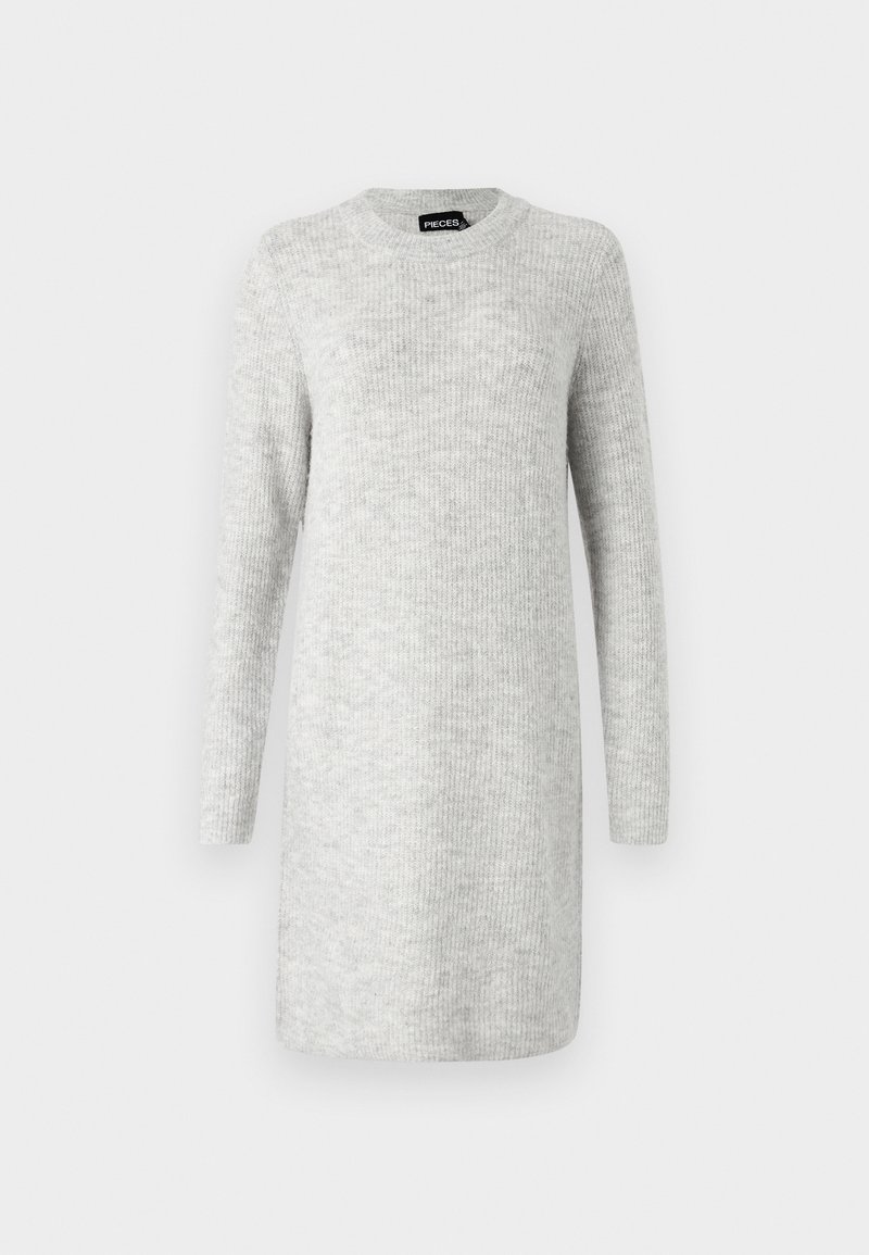 knitted mottled dress Short jacket in a tweed knit indigo 33.0 CARE Hand Wash Cold Women's knitted skirt mottled, Light