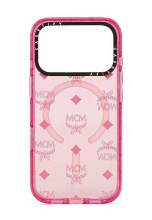 MCM IPHONE 17 PRO IMPACT-IPHONE-HÜLLE MCM X CASETIFY MIT MONOGRAMM UNISEX - Handyhülle - pink