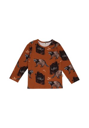 Walkiddy, CURIOUS RACCOONS - Long sleeved top - braun
