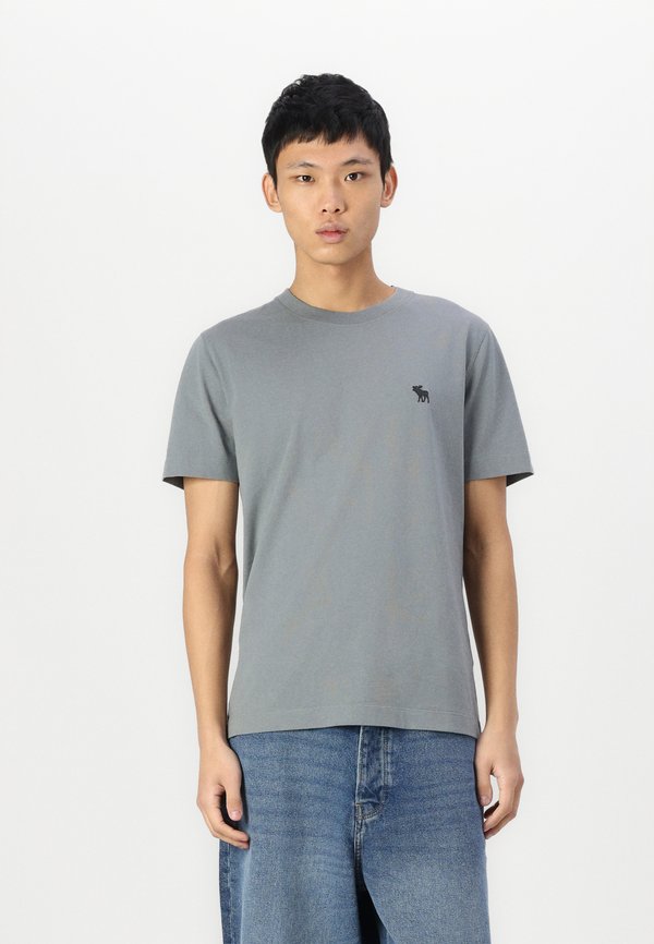 PUFFY MOOSE ICON CREW - Basic T-shirt - sedona sage