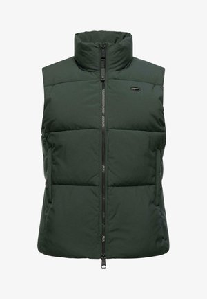 ÜBERGANGS AILISH - Bodywarmer - dark green