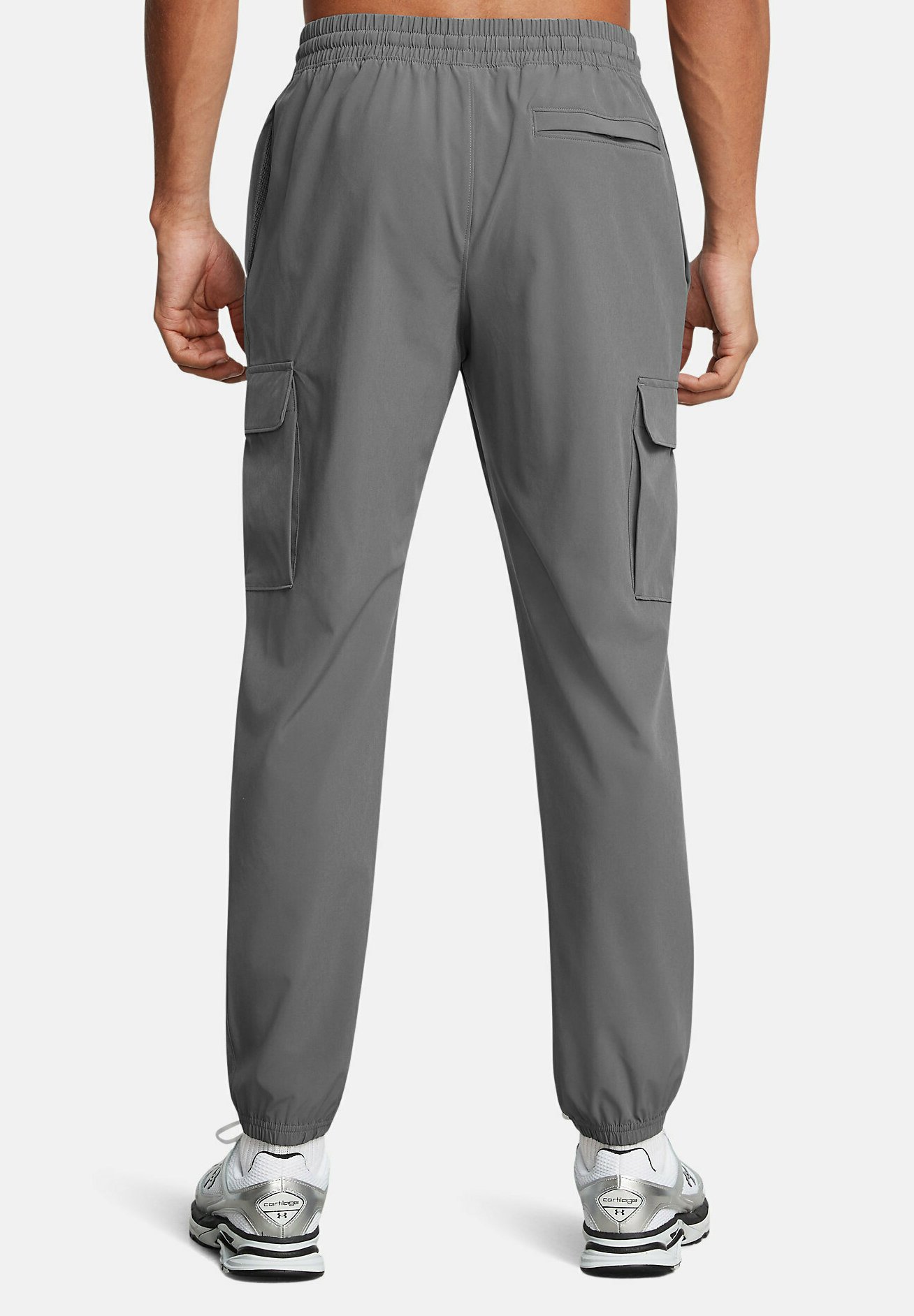 Under Armour VIBE CARGO PANTS - Trousers - castlerock/grey