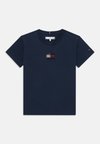 RHINE STONE FLAG TEE - Tričko s potlačou - dark night navy