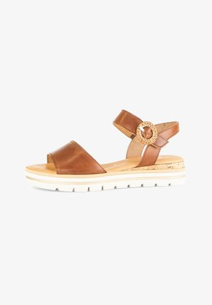 Gabor Comfort Riemensandalette - camel kork