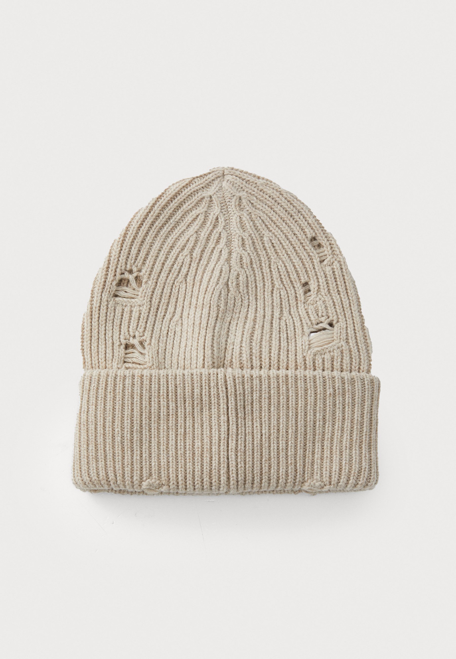 MM6 Maison Margiela BEANIE UNISEX - Beanie - beige melange/beige