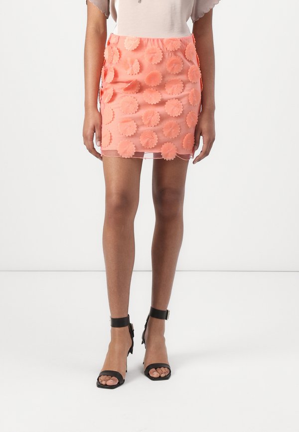 SALACCABBJOANNAS  - Mini skirt - peachy