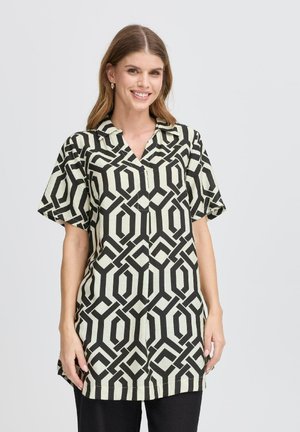 Tunika - whisper white black