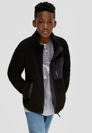 s.Oliver Fleecejas - schwarz