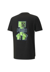 Puma MINECRAFT  - Apdrukāts T-krekls - puma black