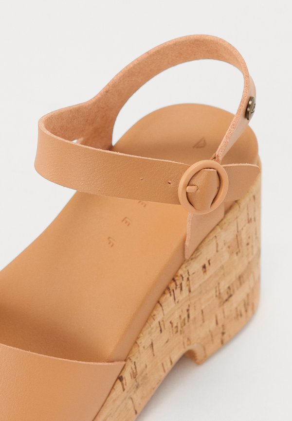 SUNSET SAYULITA - Ankle cuff sandals - natural4