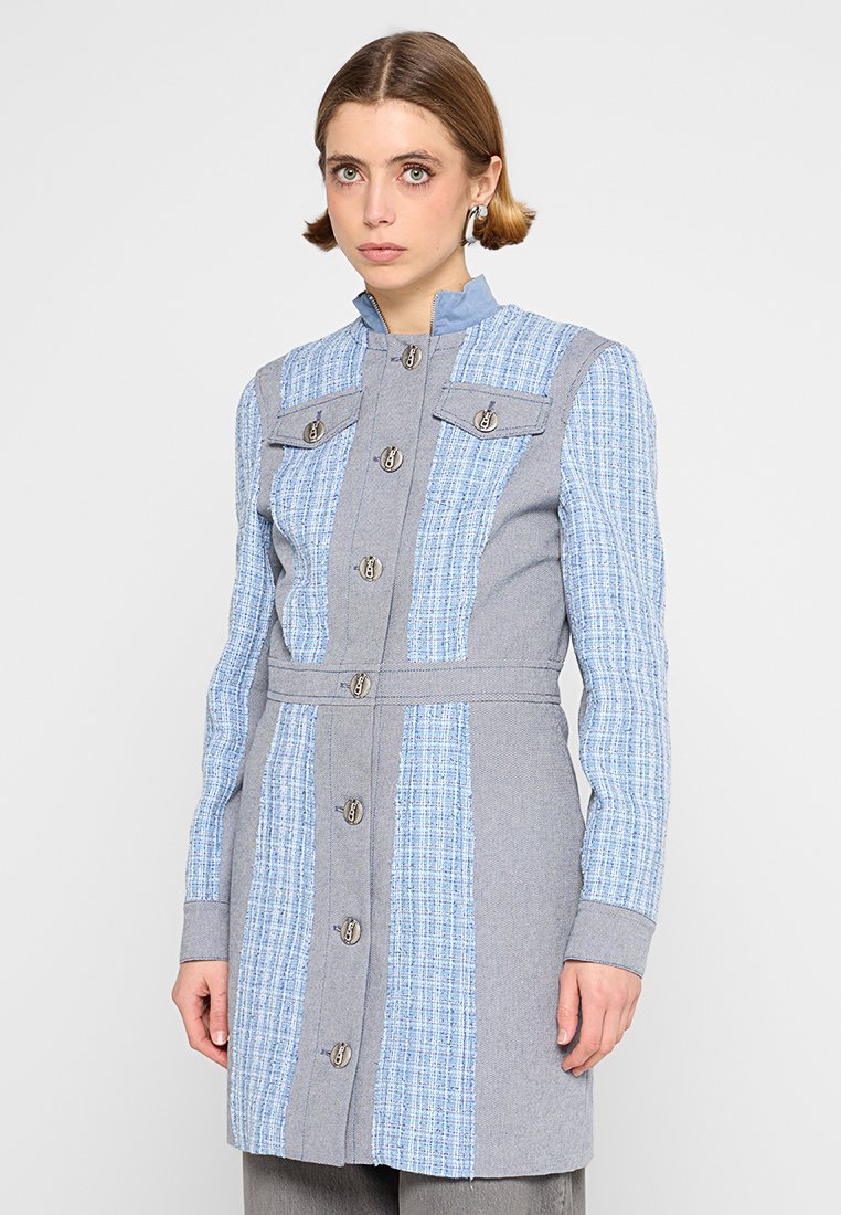 MOSCHINO JEANS Trenchcoat lichtblauw