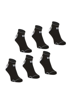 6 PACK - Chaussettes - noir blanc