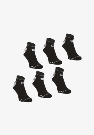 Wilson 6 PACK - Chaussettes - noir blanc