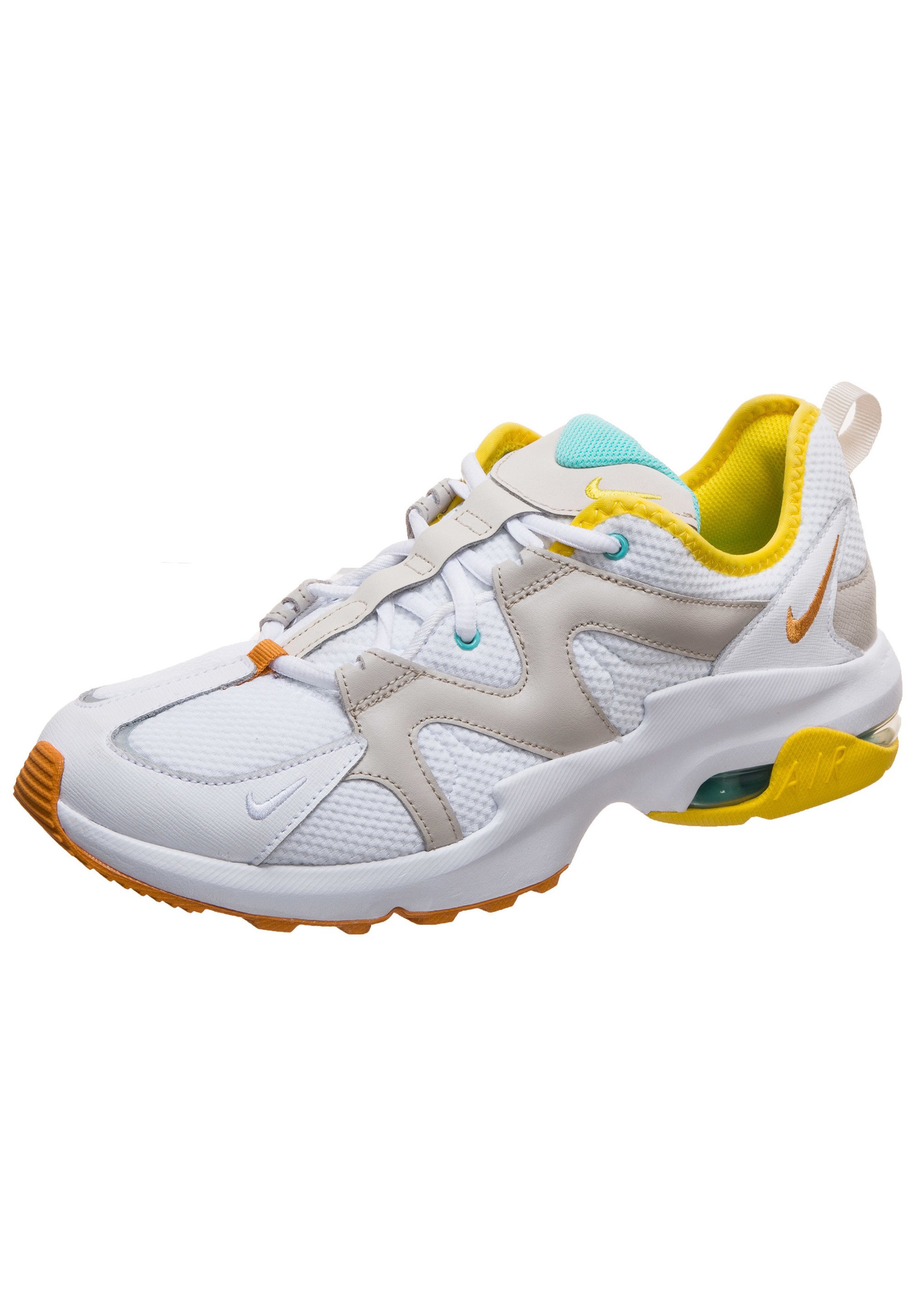 Nike Sportswear AIR MAX GRAVITON - Sneakers laag - white / amber rise /  aurora green/wit - Zalando.nl