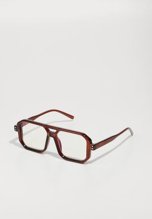 UNISEX - Sinise valguse prillid - brown