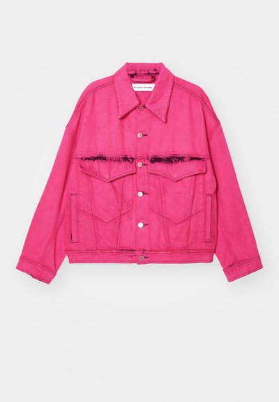 Études LOOSE JACKET - Denimová bunda - fuchsia