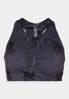 ONPDAISY-2-TIE SEAM BRA - Αθλητικό σουτιέν μεσαίας στήριξης - blue graphite