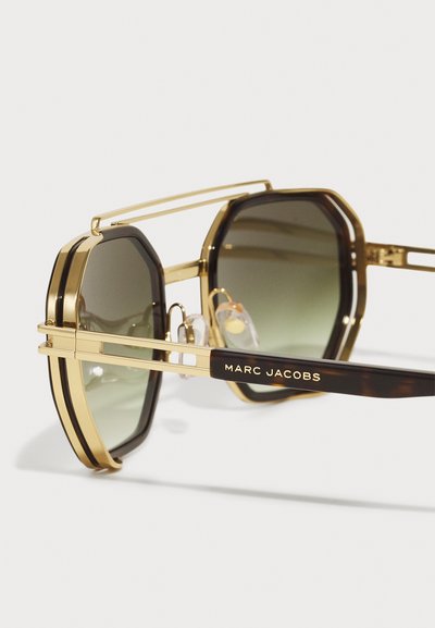 MARC JACOBS MARC - Óculos de sol - brown/gold-coloured
