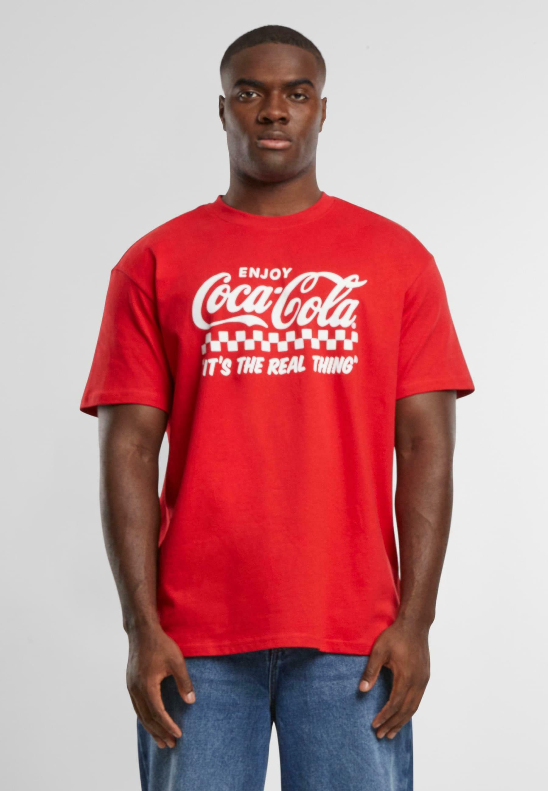 Merchcode COCA COLA ENJOY COKE Print T-shirt cityred/red