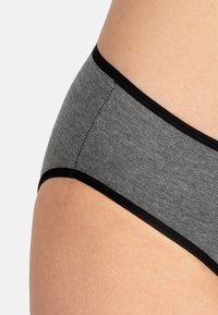 Vivisence 5-PACK - Slip - black elastic: grey grey grey graphite graphite
