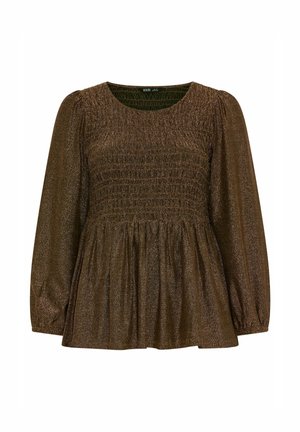 Yours Clothing, PLUS SIZE GOING OUT TOPS - Blouse - brown