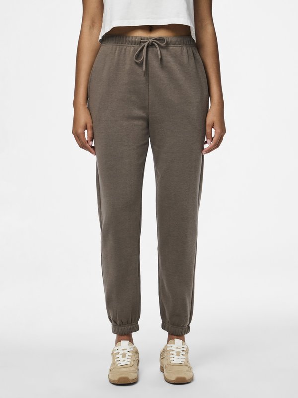 PCCHILLI - Tracksuit bottoms - morel