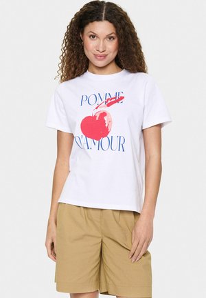 HARDA - T-Shirt print - cayenne