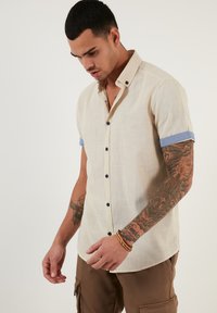 Buratti REGULAR FIT - Overhemd - stone colored
