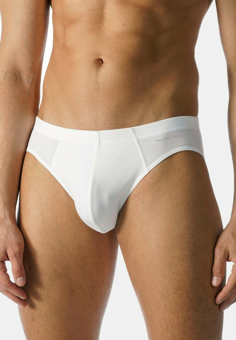 Herren Unterhosen | mey UNTERHOSE 3ER PACK CASUAL Slip weiß - HB97844 Herren Unterhosen | mey UNTERHOSE 3ER PACK CASUAL Slip weiß - HB97844