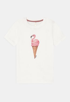 CECILIA TEE - T-shirt con stampa - white swan