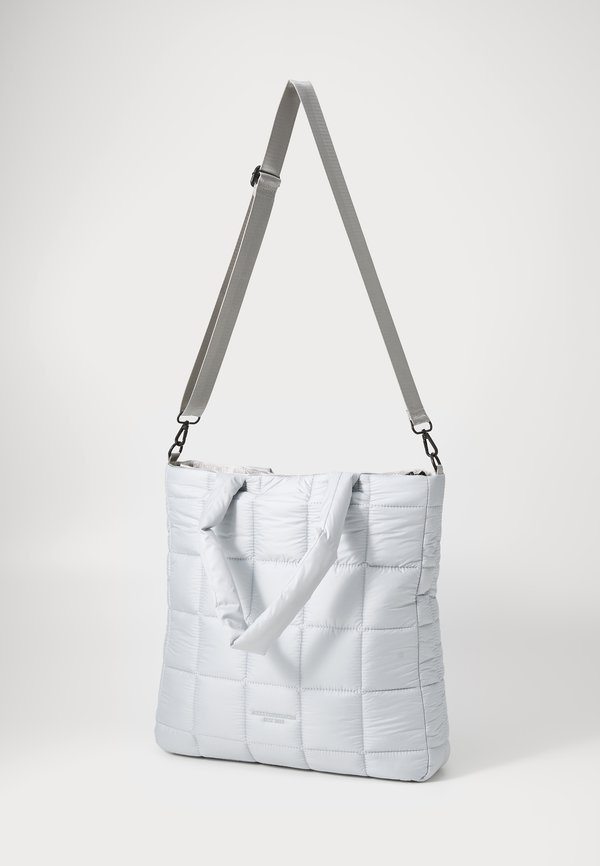 PADDED LOGO UNISEX - Tote bag - stone3