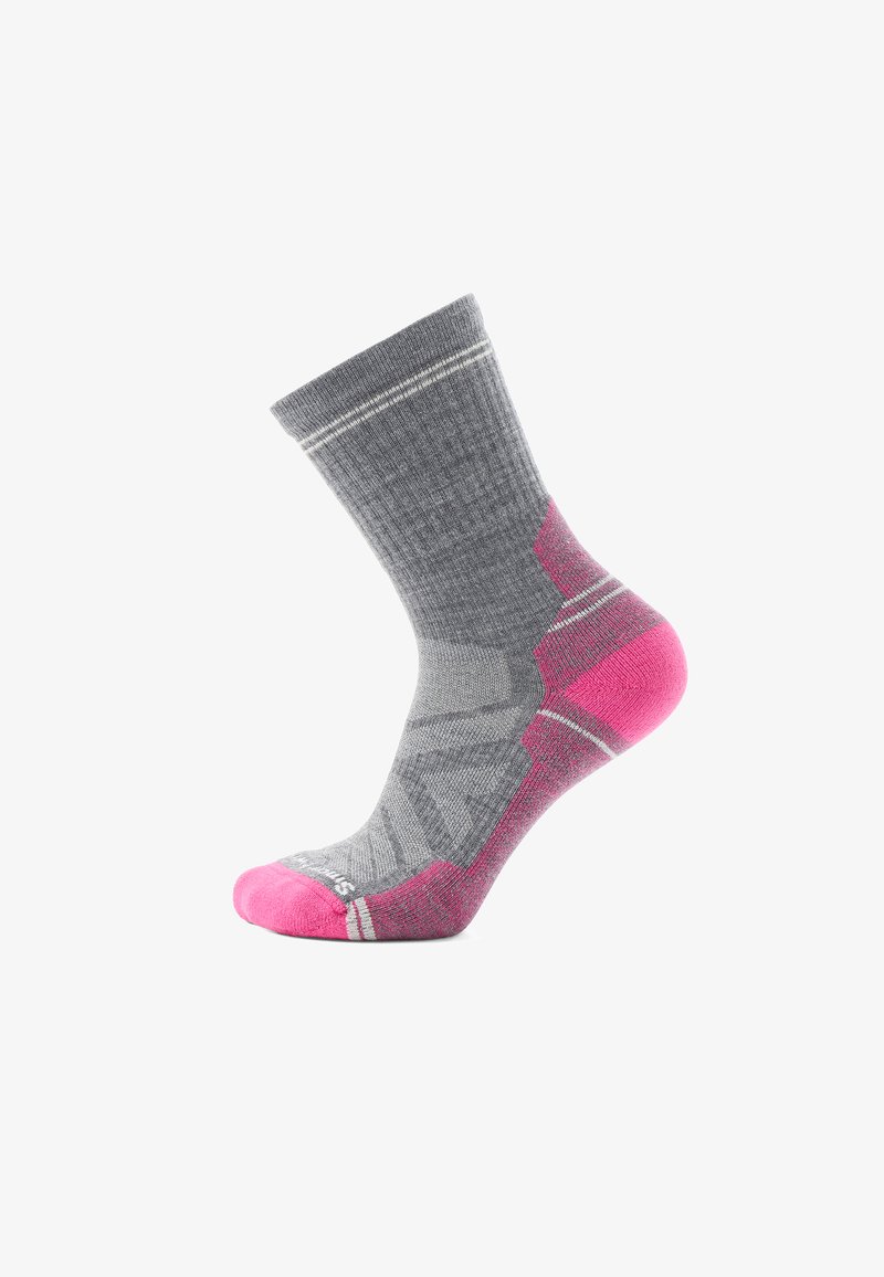Smartwool HIKE LIGHT CUSHION CREW - Calze sportive - power pink