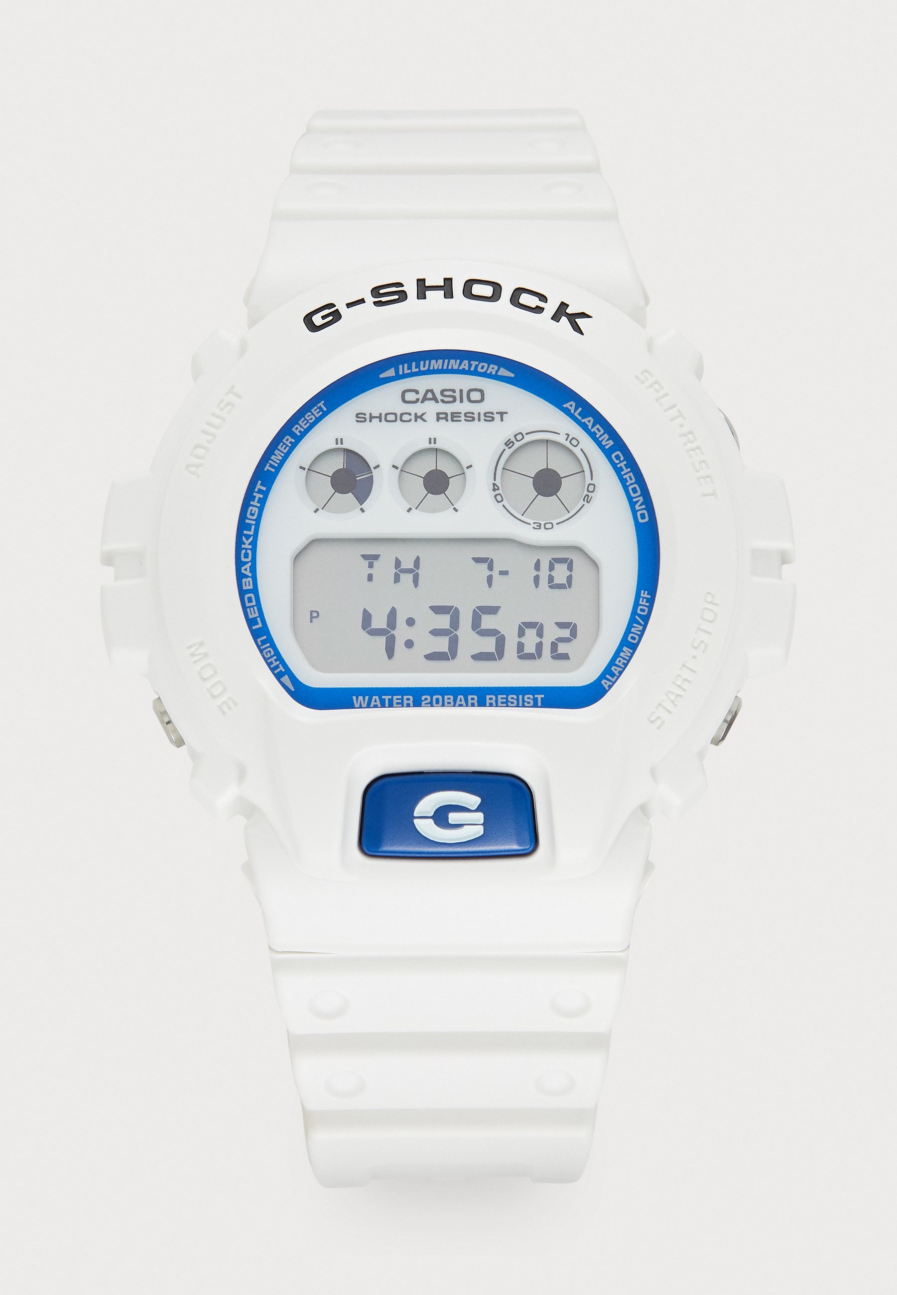 G-SHOCK DW-6900HDS-7 UNISEX - Zegarek cyfrowy/biały - Zalando.pl