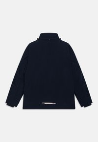 CMP KID JACKET SNAPS HOOD UNISEX - Snowboardjacka - blue/arancio