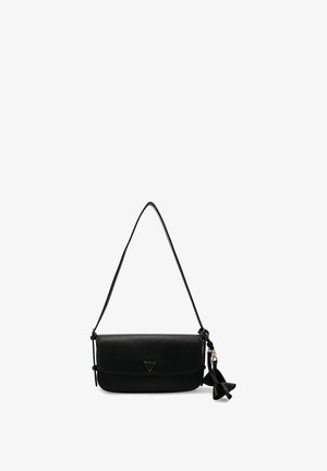 Guess, DANIELLE FLAP SHOULDER BAG - Sac à main - black
