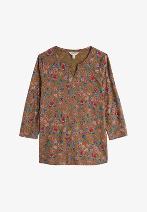 Seasalt Cornwall, SEASALT CORNWALL 3/4 KELLOW TOP - T-shirt à manches longues - green - plant cuttings fern moss
