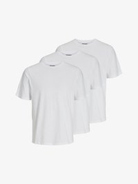 Jack & Jones JACUNDER T-SHIRT CREW NECK 3 PACK NOOS T-shirt zwart L Jack & Jones JACUNDER T-SHIRT CREW NECK 3 PACK NOOS T-shirt zwart L
