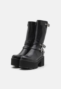 LAMODA NO SURPRISES - Cowboy- / Bikerboots - black