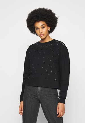 JDYBASA LIFE STUD - Sudadera - black
