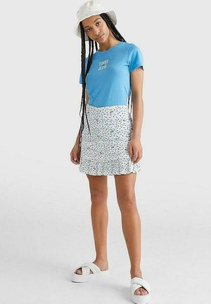 Print T-shirt - blue crush