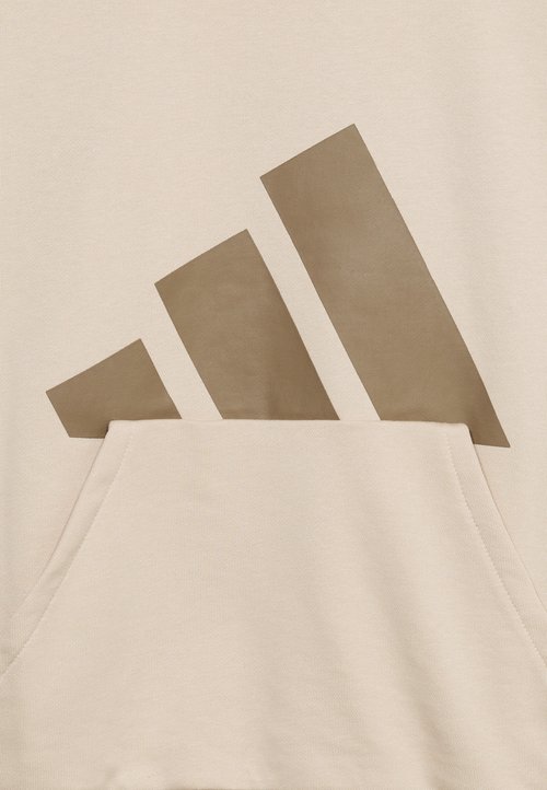 adidas ESSENTIALS HOODIE JUNIOR UNISEX - Hoodie - crystal linen/khaki — foto 3