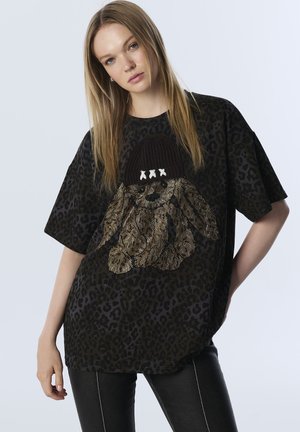 LEOPARD - T-shirt print - brown